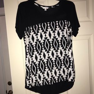 Charming Charlie Tribal Knit Top